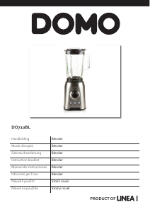 Bruksanvisning Domo DO710BL Blender