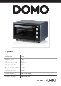 Manual Domo DO518GO Oven