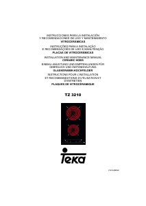 Manual de uso Teka TZ 3210 Placa