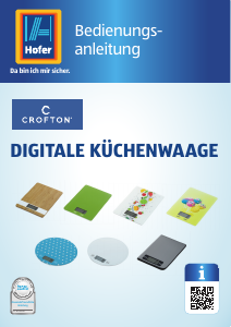 Bedienungsanleitung Crofton 95159 Küchenwaage