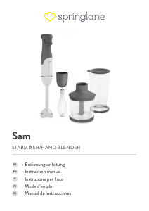 Manual Springlane Sam Hand Blender