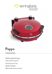 Manual Springlane Peppo Pizza Maker