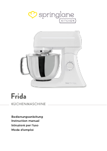 Bruksanvisning Springlane Frida Köksmaskin