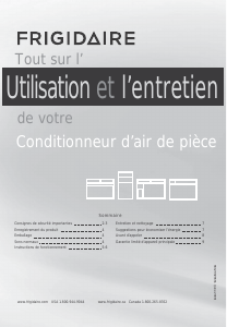 Mode d’emploi Frigidaire FFRA121ZAE Climatiseur