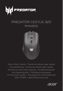 Manual Acer PMW800 Predator Cestus 320 Mouse