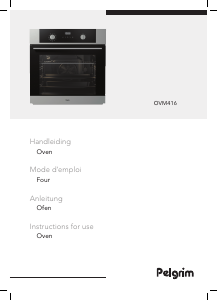 Handleiding Pelgrim OVM416RVS Oven
