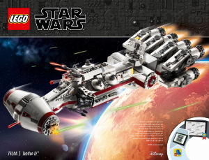 Manual de uso Lego set 75244 Star Wars Tantive IV
