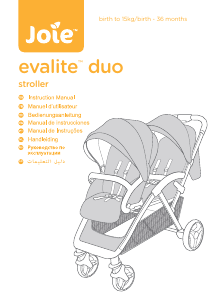 Handleiding Joie Evalite Duo Kinderwagen