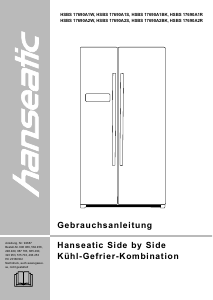 Bedienungsanleitung Hanseatic HSBS17690A2BK Kühl-gefrierkombination