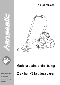 Bedienungsanleitung Hanseatic CJ 132WT-060 Staubsauger