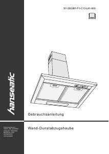 Bedienungsanleitung Hanseatic SY-3503B1-P1-C13-L41-600 Dunstabzugshaube