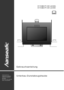 Bruksanvisning Hanseatic SY-103B3-P1-C81-L22-900 Köksfläkt