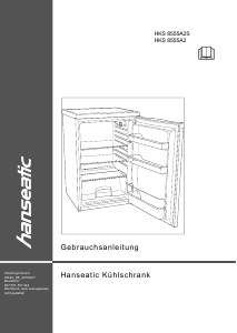 Manual Hanseatic HKS8555A2S Refrigerator