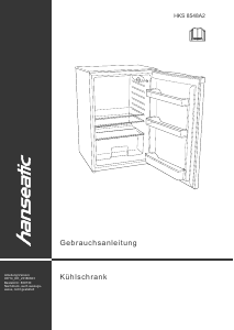 Manual Hanseatic HKS8548A2 Refrigerator