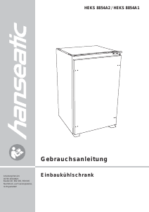 Bedienungsanleitung Hanseatic HEKS8854A1 Kühlschrank