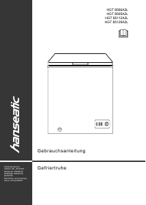 Handleiding Hanseatic HGT8566A2L Vriezer