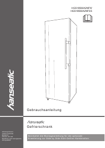 Bedienungsanleitung Hanseatic HESBS185120A2SS Gefrierschrank