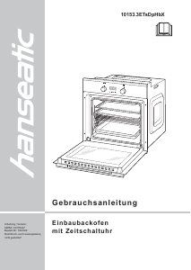 Bedienungsanleitung Hanseatic 10153.3ETsDpHbX Backofen
