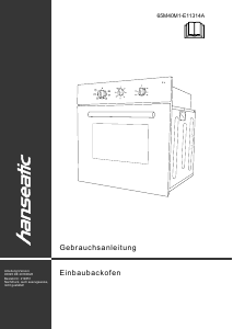 Manual Hanseatic 65M40M1-E1131A Oven