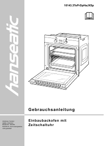 Bedienungsanleitung Hanseatic 10143.3TsPrDpHaJXSp Backofen