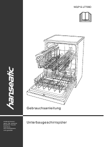 Handleiding Hanseatic WQP12-J7709D Vaatwasser