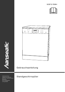 Handleiding Hanseatic WQP12-7609H Vaatwasser