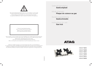 Handleiding ATAG HG6472MBA1E Kookplaat