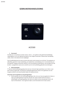 Handleiding Salora ACE500 Actiecamera