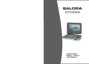 Bruksanvisning Salora DVP7009SW DVD spelare