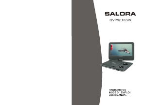 Bruksanvisning Salora DVP9018SW DVD spelare