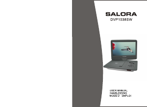 Bruksanvisning Salora DVP1038SW DVD spelare