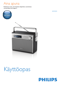 Käyttöohje Philips AE5020 Radio