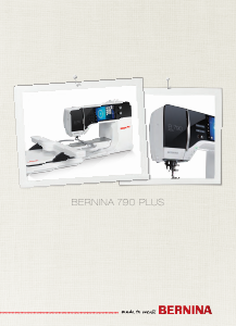 Bedienungsanleitung Bernina 790 Plus Nähmaschine