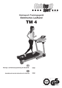 Bruksanvisning Christopeit TM 4 Löpband
