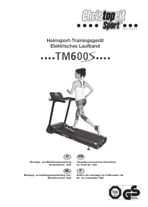 Bruksanvisning Christopeit TM 600S Löpband