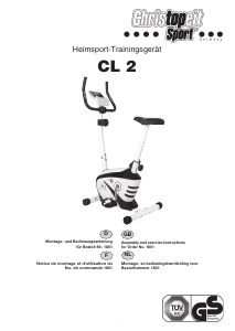 Handleiding Christopeit CL 2 Hometrainer