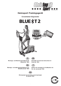 Mode d’emploi Christopeit BLUE T2 Vélo elliptique