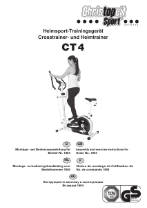 Mode d’emploi Christopeit CT 4 Vélo elliptique