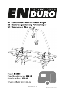 Bedienungsanleitung Enduro BC260 Fahrradträger