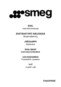 Bruksanvisning Smeg FA402PXNE Kylskåp