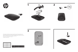 Manual HP Z3700 Mouse