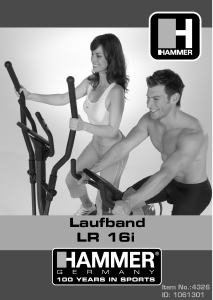 Handleiding Hammer Life Runner LR16i Loopband