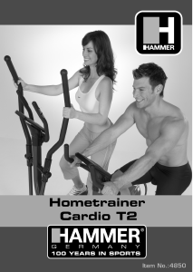 Handleiding Hammer Cardio T2 Hometrainer