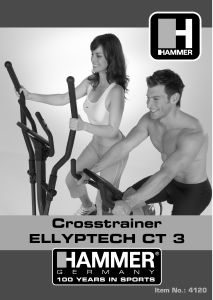 Bruksanvisning Hammer Ellyptech CT3 Crosstrainer