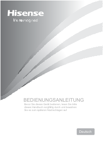 Bedienungsanleitung Hisense RS741N4AC3 Kühl-gefrierkombination