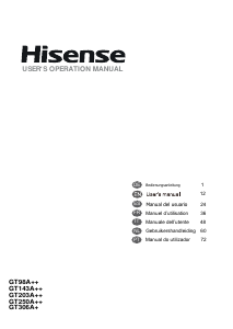 Handleiding Hisense GT 203 A++ Vriezer