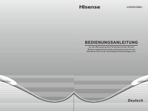 Bedienungsanleitung Hisense LHD32D33SEU LED fernseher