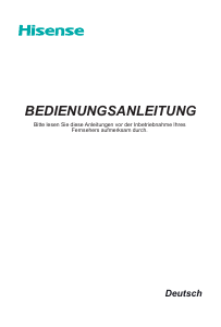 Bedienungsanleitung Hisense H32N2100S LED fernseher