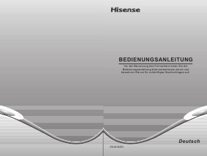 Bedienungsanleitung Hisense LTDN40D36SEU LED fernseher