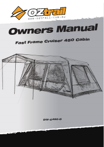 Handleiding OZtrail Fast Frame Cruiser 450 Cabin Tent